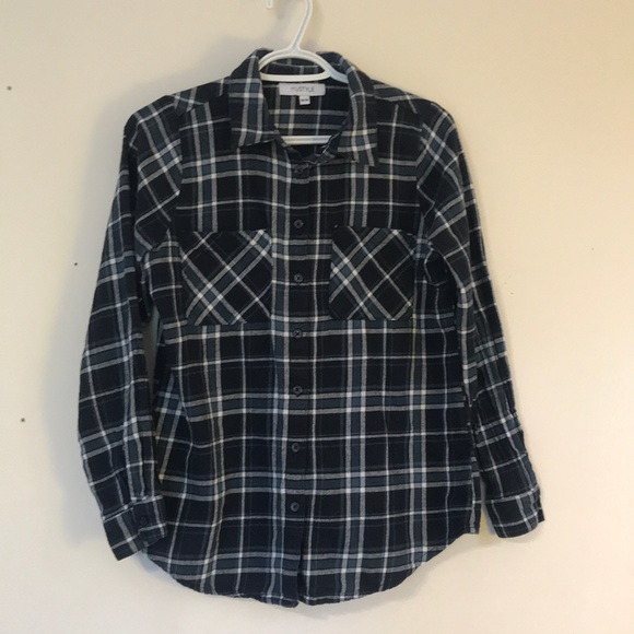 My Style Tops - 3 for $15/Plaid Button Down